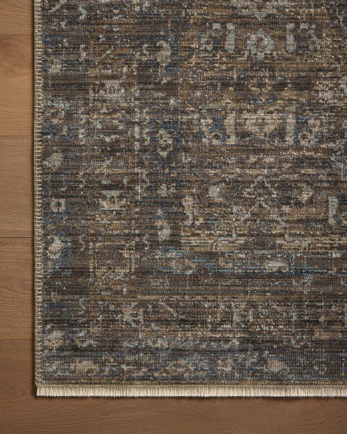 Loloi Heritage HER-14 Lagoon / Tobacco area rug - image 8