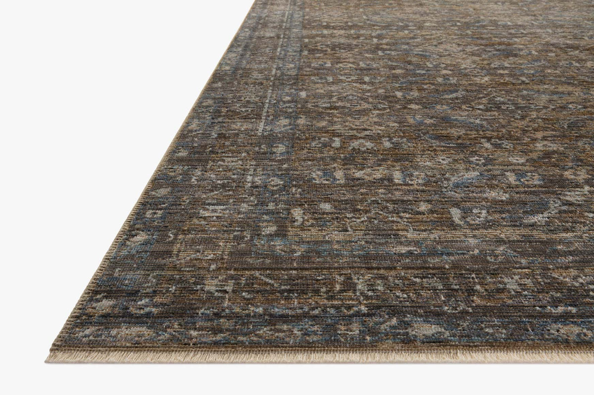 Loloi Heritage HER-14 Lagoon / Tobacco area rug - image 5