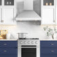 Hauslane Chef 30-in Convertible Matte Black Wall-Mounted Range Hood