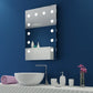 Paris Mirror 24" x 36" Rectangle Hollywood Illuminated Mirror 6000K