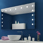 Paris Mirror 60" x 36" Rectangle Hollywood Illuminated Mirror 6000K