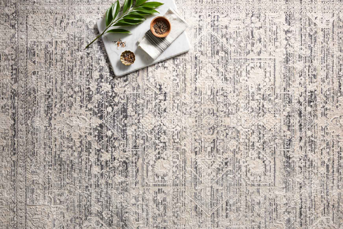 Loloi Homage HOM-04 Ivory / Grey area rug - image 2