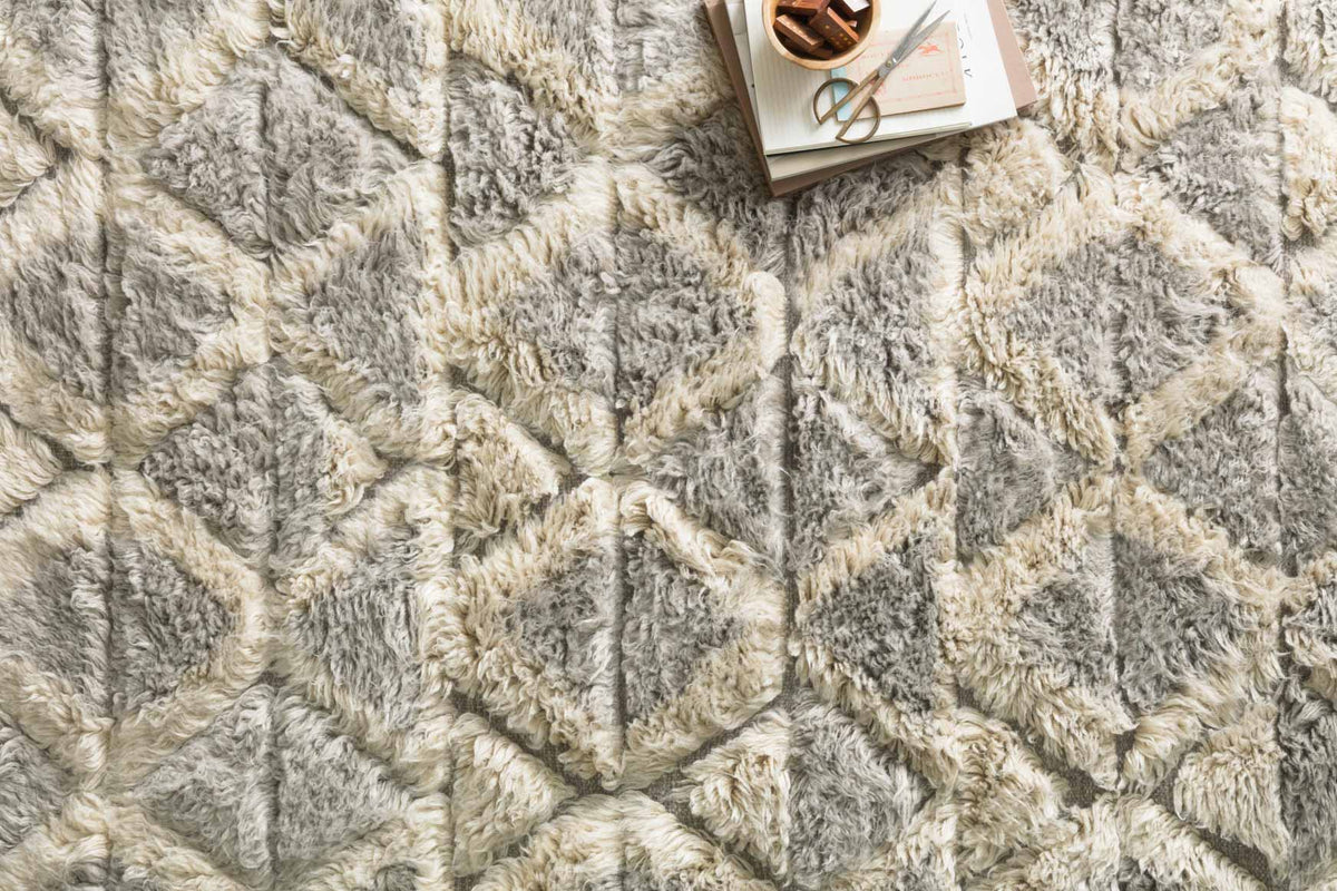 Loloi Hygge YG-02 Smoke / Taupe area rug - image 3