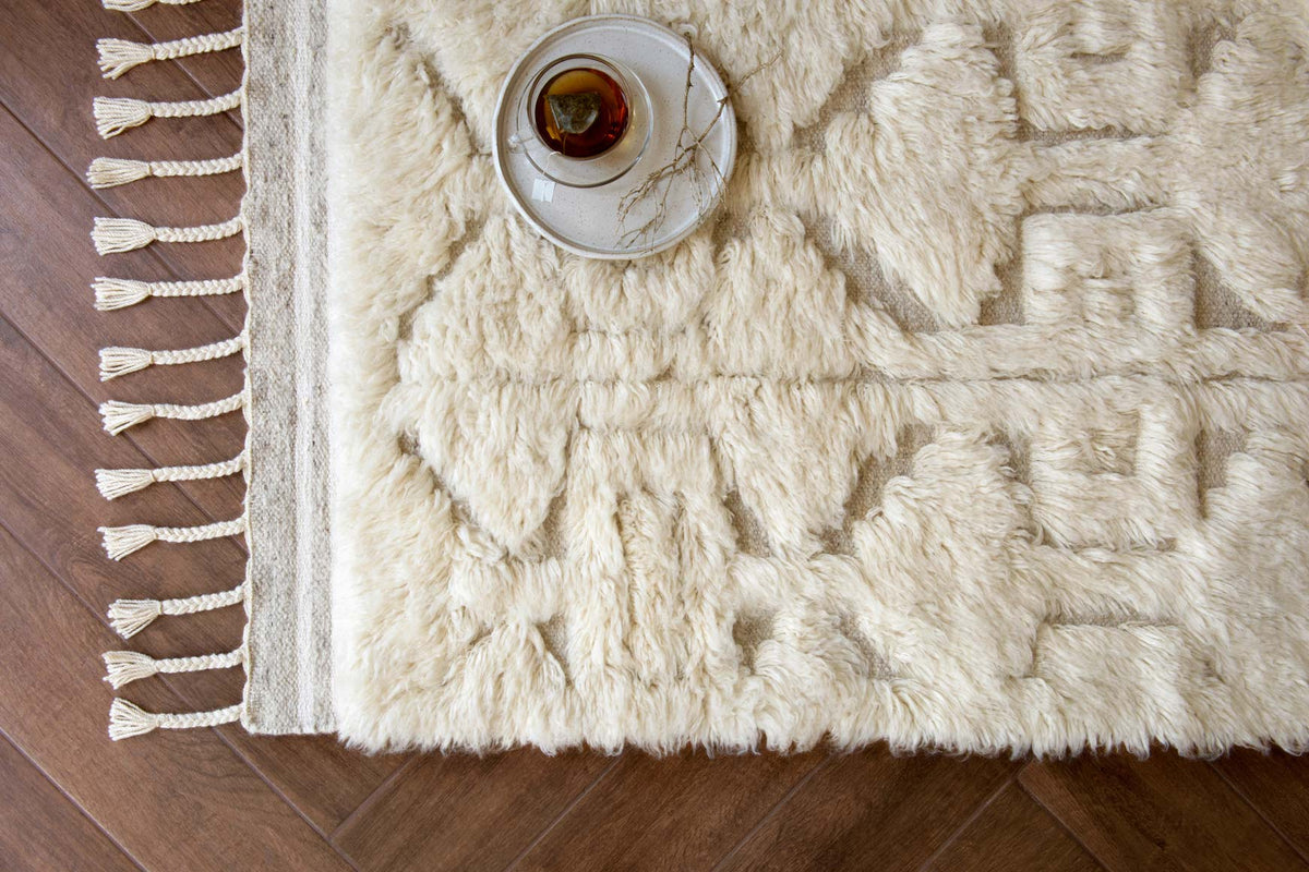 Loloi Hygge YG-03 Oatmeal / Ivory area rug - image 3