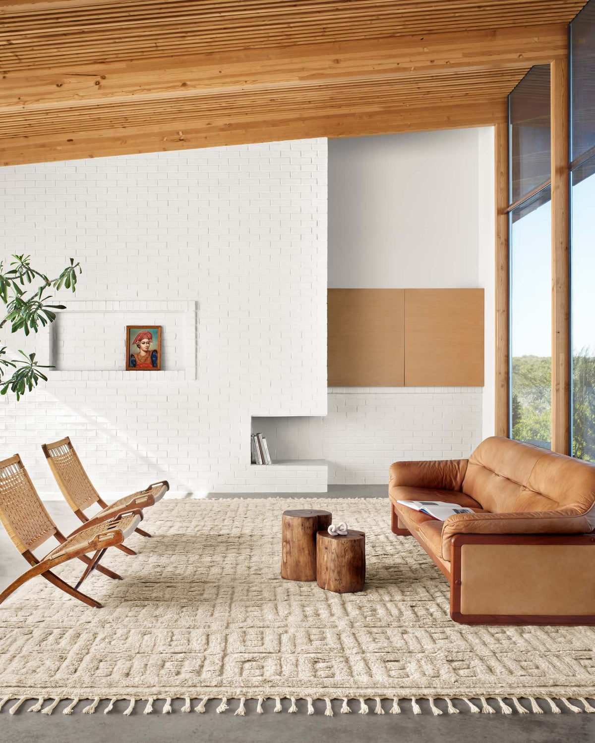 Loloi Hygge YG-04 Oatmeal / Sand area rug - image 2