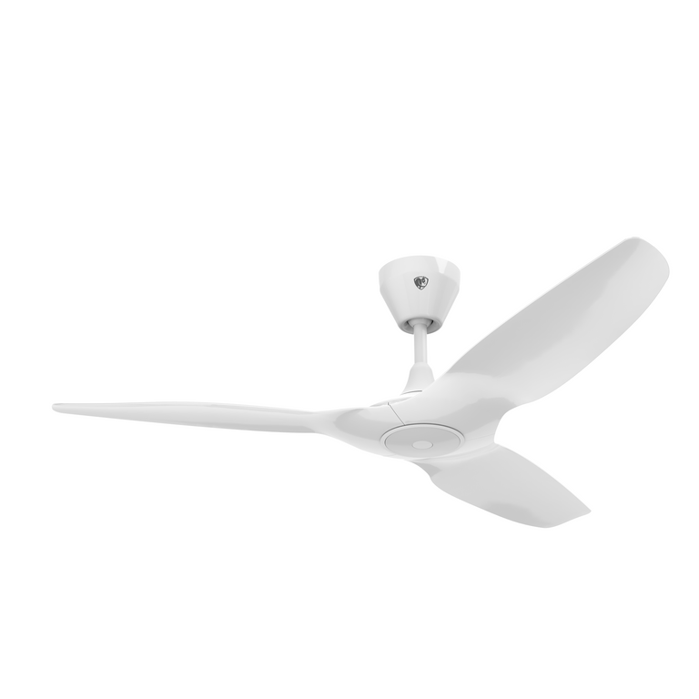 Big Ass Fans Haiku L 52" Outdoor Ceiling Fan in White - Downrod 5"