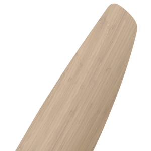 Big Ass Fans Haiku 60" Ceiling Fan, Low Profile Mount with Natural Bamboo Blades and Black Finish with LED