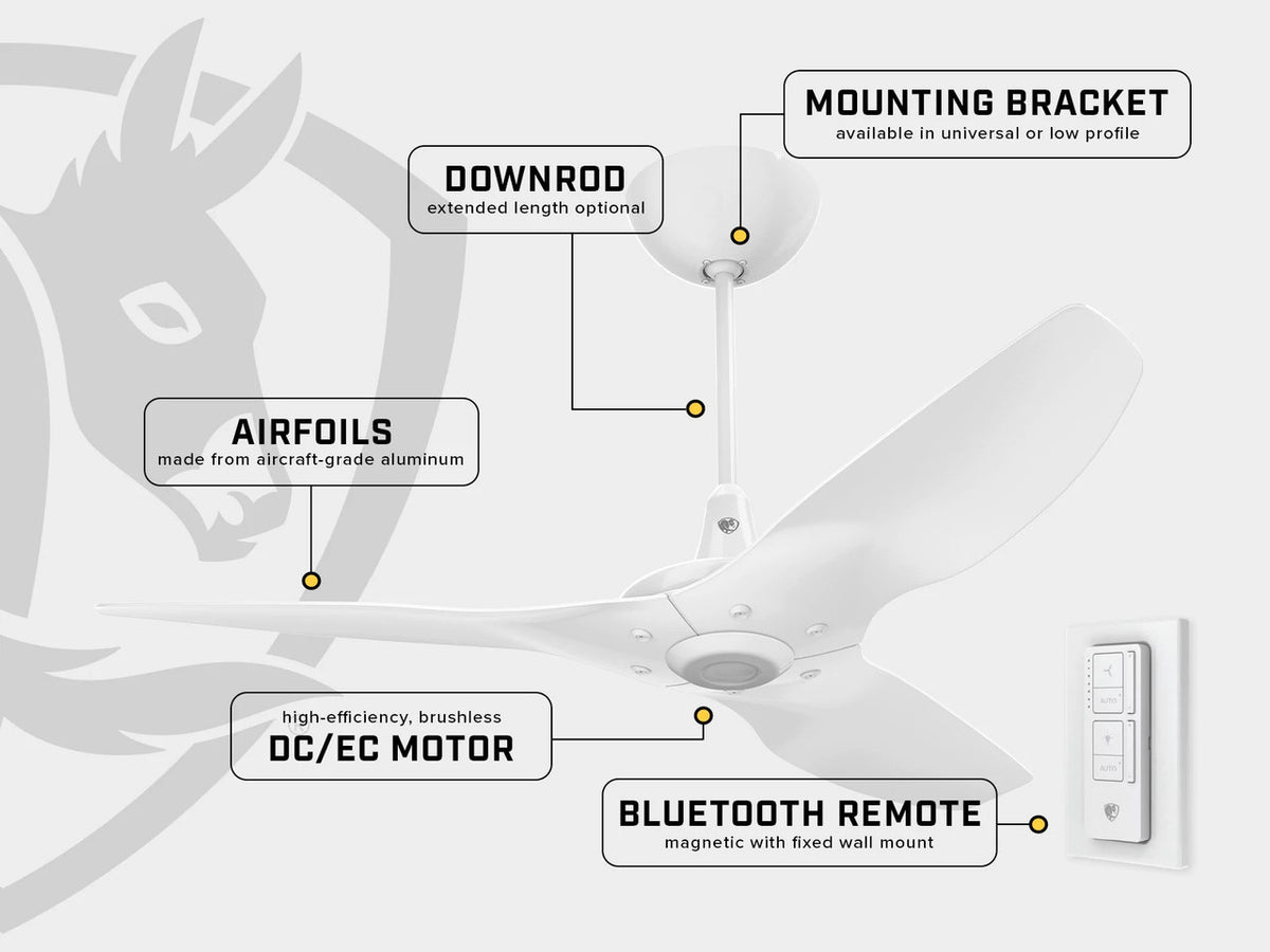 Big Ass Fans Haiku ceiling fan - key features