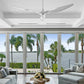 Big Ass Fans Haiku ceiling fan in a living space