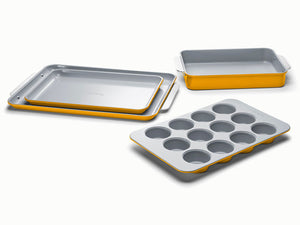 Caraway Half Bakeware Set in Marigold