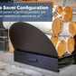 Hearth Bin Adjustable Firewood Rack