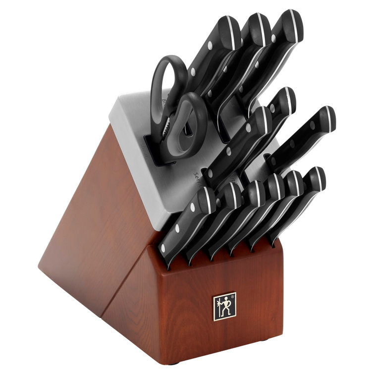 Henckels 14pc Knife Set in Self-Sharpening Block, Dynamic Series