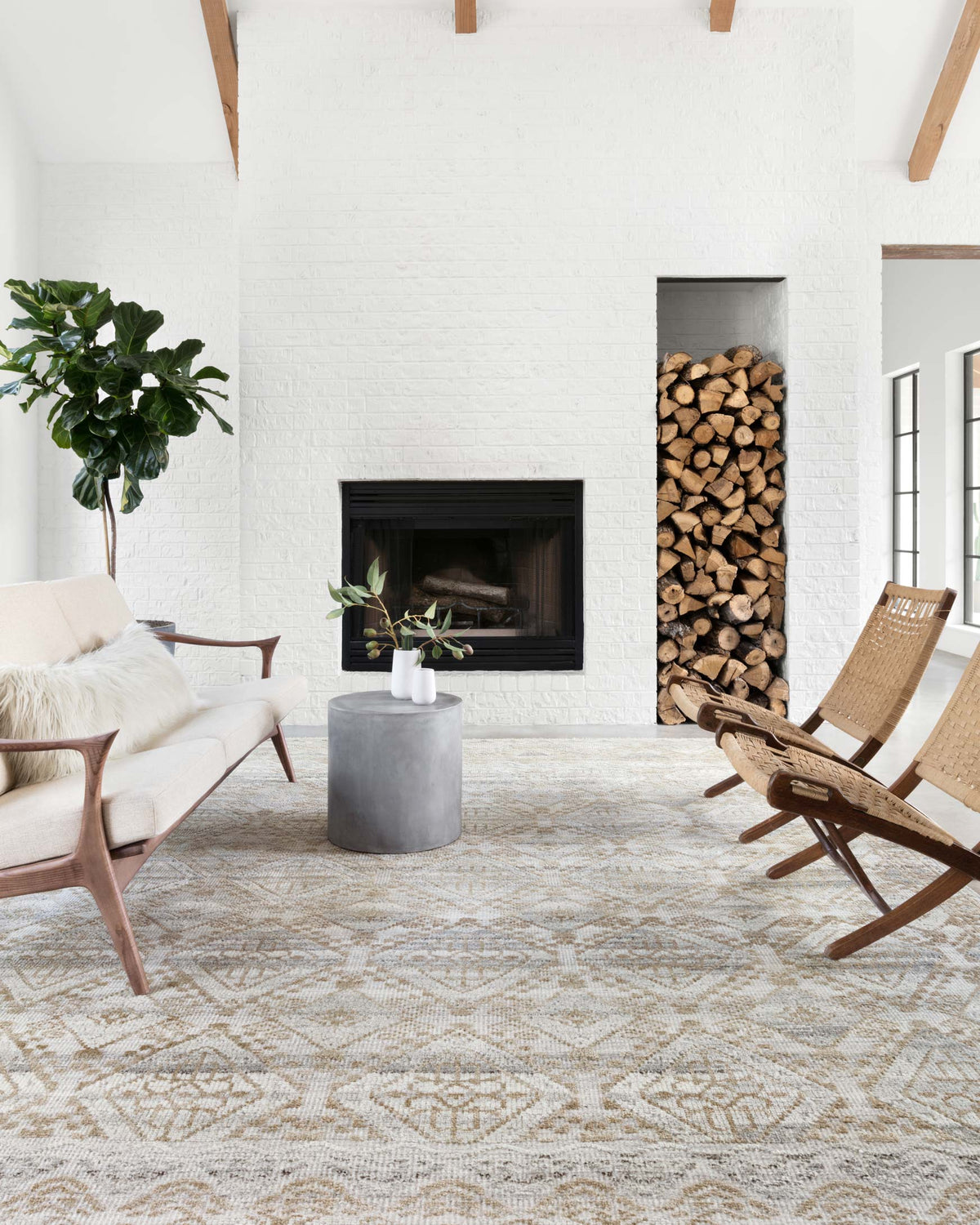 Loloi Idris ID-01 Granite / Sand area rug - image 2