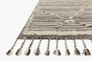 Loloi Iman IMA-01 Ivory / Charcoal area rug - image 2