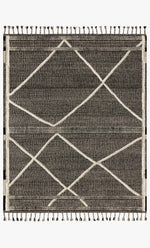 Loloi Iman IMA-02 Beige / Charcoal area rug - image 1