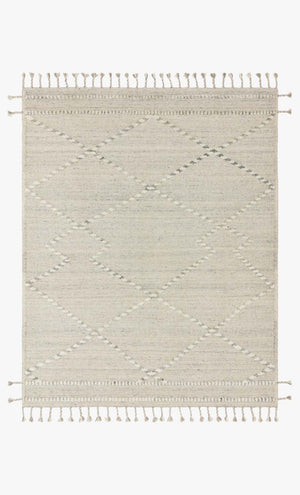 Loloi Iman IMA-03 Ivory / Lt. Grey area rug - image 1