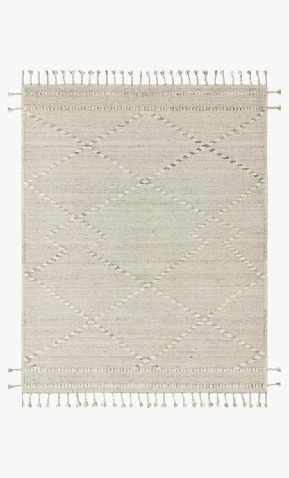 Loloi Iman IMA-03 Ivory / Lt. Grey area rug - image 1
