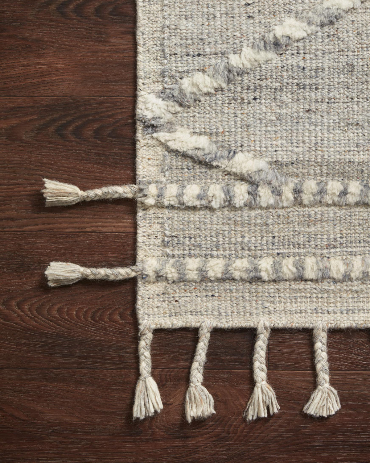 Loloi Iman IMA-03 Ivory / Lt. Grey area rug - image 5