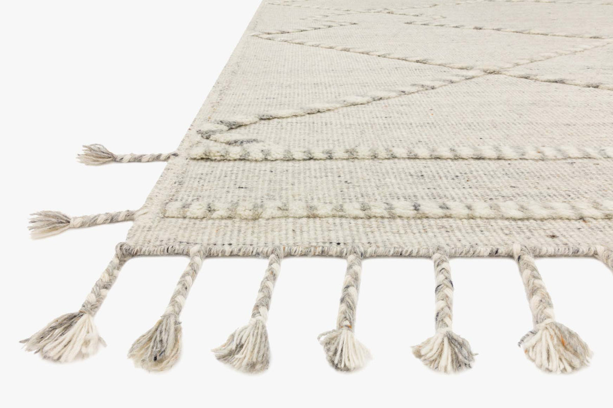 Loloi Iman IMA-03 Ivory / Lt. Grey area rug - image 2