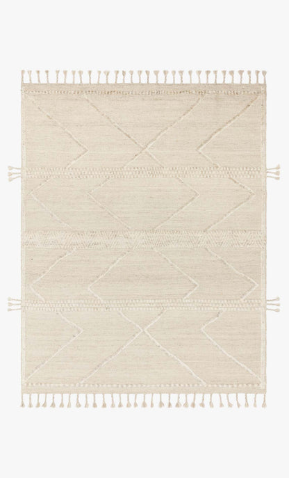 Loloi Iman IMA-05 Beige / Ivory area rug - image 1