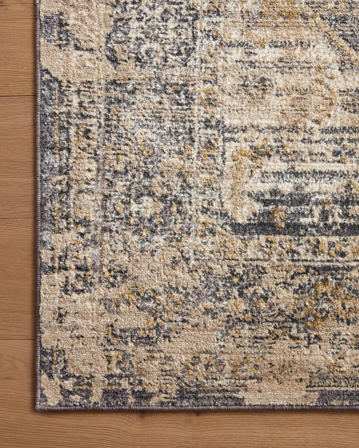 Loloi Indra INA-03 Charcoal / Natural area rug - image 3