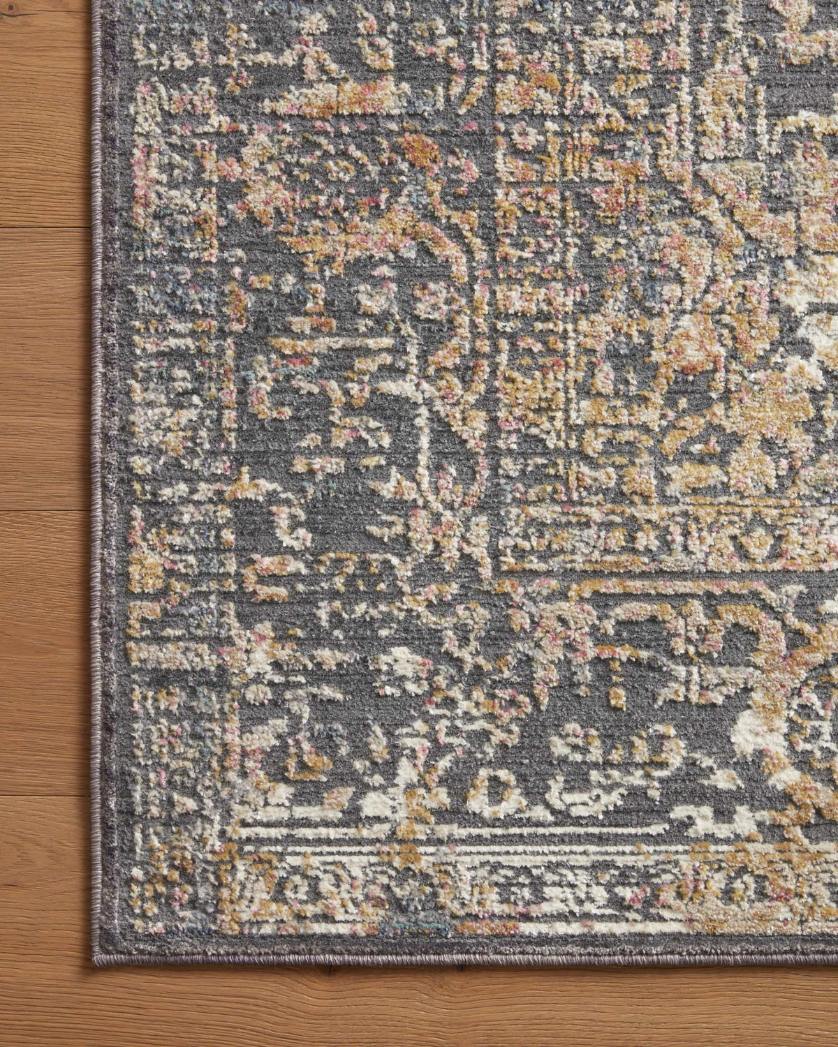 Loloi Indra INA-05 Graphite / Sunset area rug - image 4