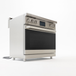 Induction Hardware Luxury Series 36-Inch 5.4 Cu. Ft. Induction Range, Self-Cleaning, Stainless Steel, S-IR36-SS