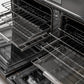 Induction Hardware Luxury Series Orion Edition 60-Inch 10.2 Cu. Ft. Double Oven Induction Range with Griddle, Self-Cleaning, Black Stainless Steel with Gold Accents, S-IR60-BS-ORION