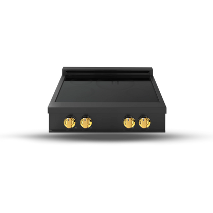 Induction Hardware 30" Induction Rangetop, 4-Zone, Orion Gold, IRT30-BS-ORION