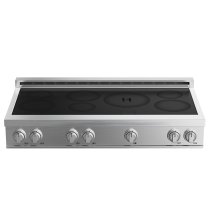 Induction Hardware 48" Induction Rangetop, 7-Zone, Stainless Steel, IRT48-SS
