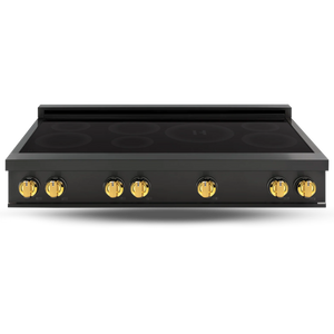 Induction Hardware 48" Induction Rangetop, 7-Zone, Orion Gold, IRT48-BS-ORION