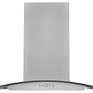 Hauslane Chef 30-in Convertible Stainless Steel Island Range Hood
