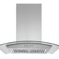 Hauslane Chef 30-in Convertible Stainless Steel Island Range Hood