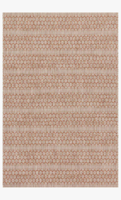 Loloi Isle IE-01 Beige / Rust area rug - image 1