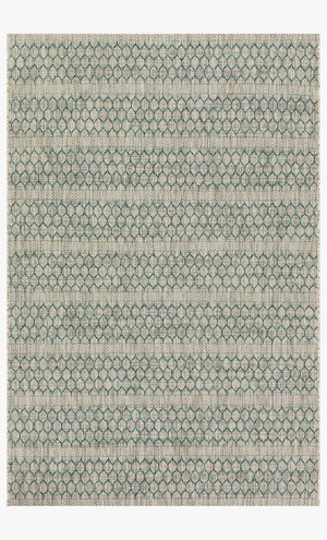Loloi Isle IE-01 Grey / Teal area rug - image 1