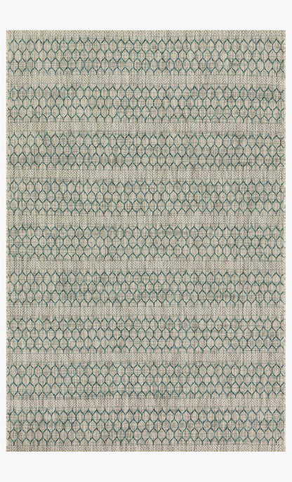 Loloi Isle IE-01 Grey / Teal area rug - image 1