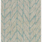 Loloi Isle IE-02 Mist / Aqua area rug - image 1