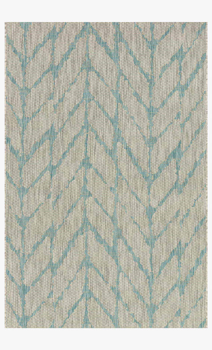 Loloi Isle IE-02 Mist / Aqua area rug - image 1