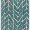 Loloi Isle Collection Power Loomed Indoor/Outdoor Area Rug IE-02 - Teal / Grey