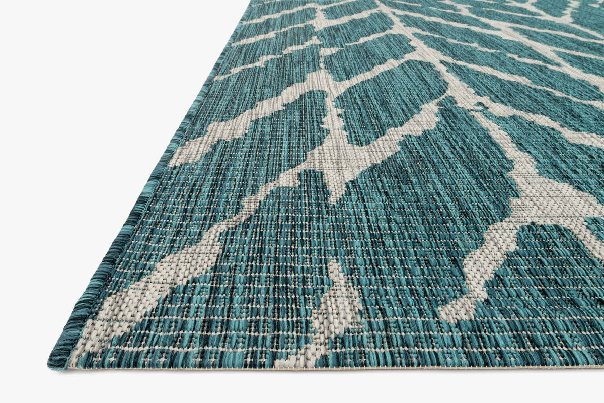Loloi Isle IE-02 Teal / Grey area rug - image 5