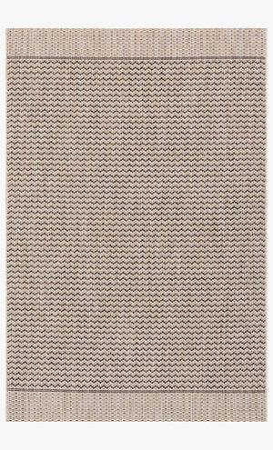 Loloi Isle IE-03 Grey / Black area rug - image 1