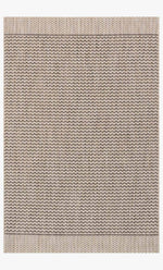 Loloi Isle IE-03 Grey / Black area rug - image 1