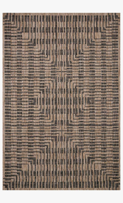 Loloi Isle IE-09 Brown / Black area rug - image 1