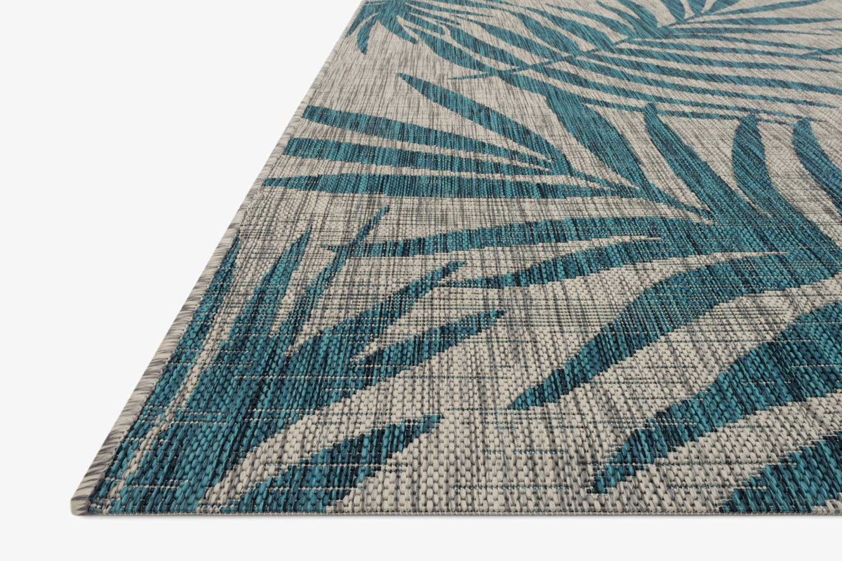 Loloi Isle IE-10 Grey / Aqua area rug - image 2