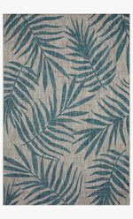 Loloi Isle IE-10 Grey / Aqua area rug - image 1