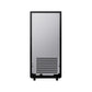 FORNO Cristallo 15-Inch Freestanding/Undercounter Cube Ice Maker 79.4 lbs/Day Black with Brass Accent, FIMBI7313-15BLK