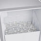 FORNO Cristallo 15-Inch Freestanding/Undercounter Cube Ice Maker 79.4 lbs/Day Stainless Steel, FIMBI7313-15S