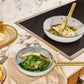 Caraway Glass Lids with Gold Handles (Set of 4)