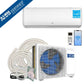 BHI Energy Star 12,000 BTU 22 SEER2 Ductless Mini Split Air Conditioner with Heat Pump,  115-Volt, 16.4 ft. Lineset