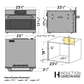 Induction Hardware 24-Inch Smart Drawer Microwave, Black Stainless Steel, MWD-24-BS-ORION